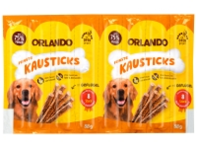 ORLANDO Kauwürstchen 8er Geflügel, 88g-PK 0.75 €