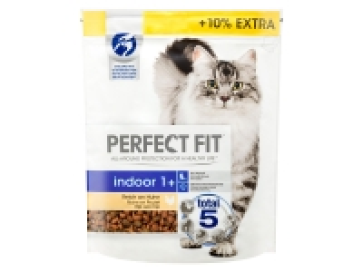 Lidl Perfect Fit PERFECT FIT Cat Dry Indoor 1+ Reich an Huhn +10 % gratis, 5 x 825 g