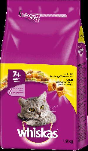 Lidl Whiskas Whiskas Katzentrockenfutter 7+ mit Huhn 1,9kg