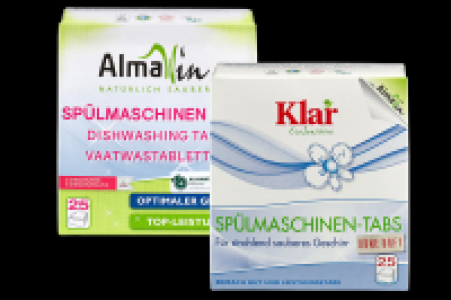 Spülmaschinen-Tabs 3.99 €