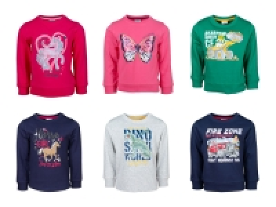 Salt and Pepper Kleinkinder Mädchen/Jungen Sweatshirt mit Rundhalsauss 14.99 €