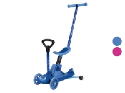 Playtive 4-in-1 Kleinkinder Scooter, mit höhenverstellbarem Sattel 29.99 €