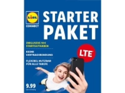 Lidl Connect Starterpaket 4.99 €