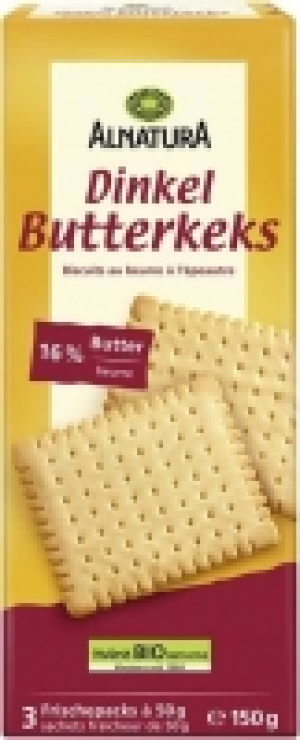 Dinkel Butterkeks 1.59 €