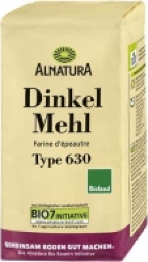 Dinkelmehl Type 630 2.29 €