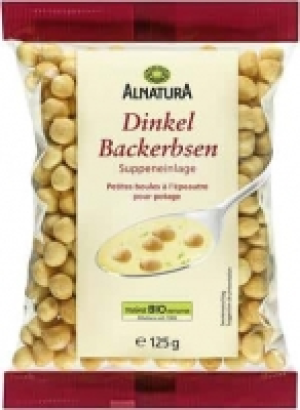 Dinkel-Backerbsen 1.99 €