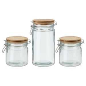 CROFTON® Aufbewahrungsdosen aus Glas, 3er-Set 8.99 €